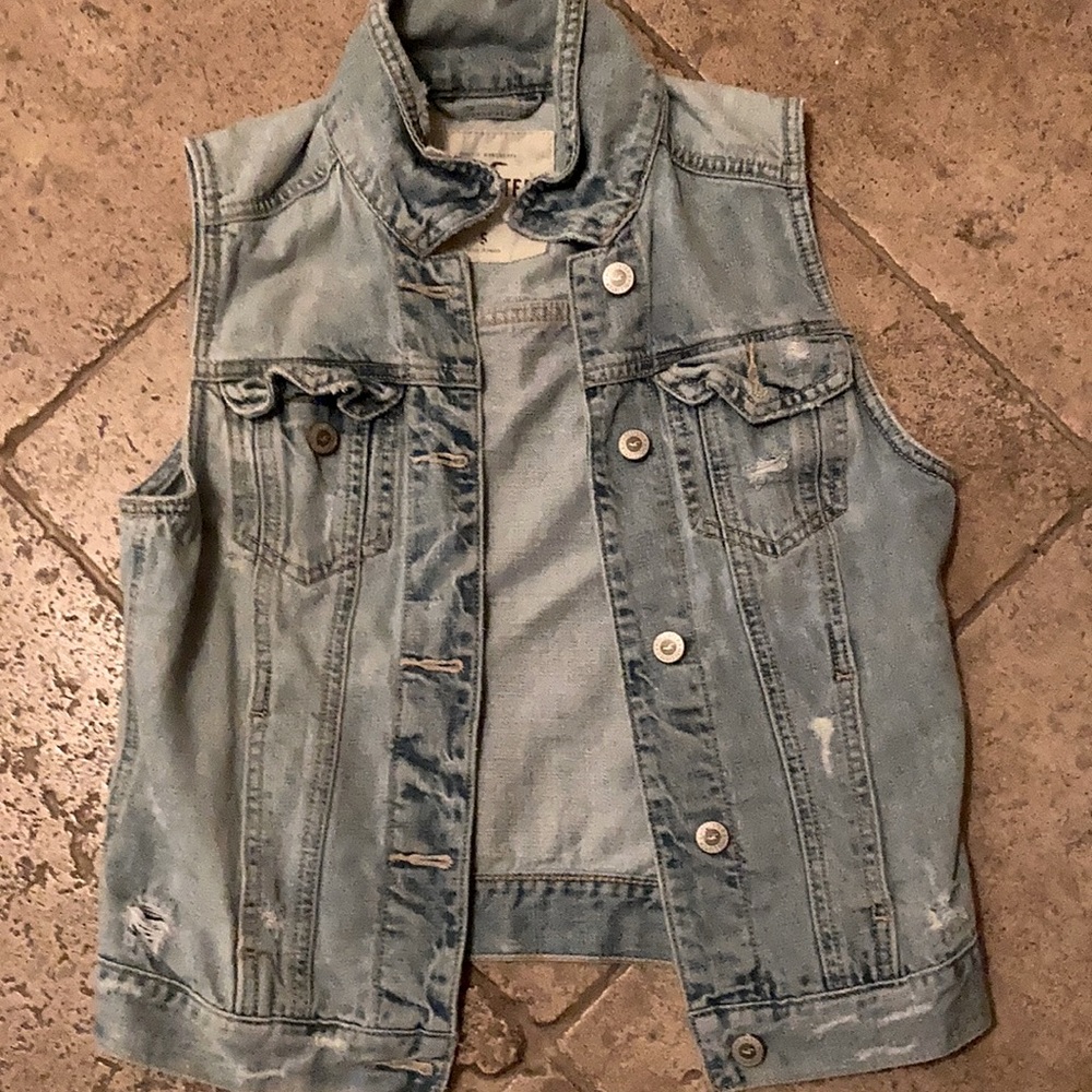 Denim vest